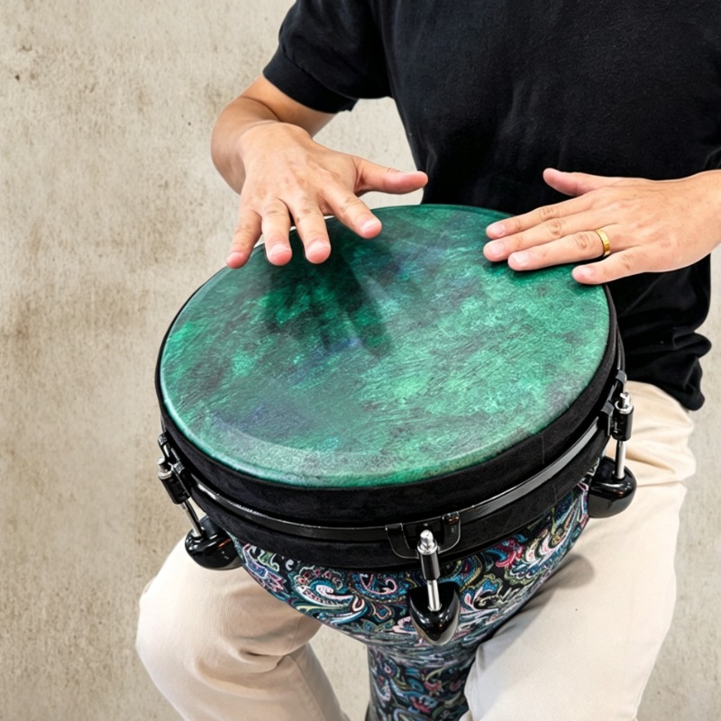 Musical Instrument Djembe - 12-дюймовый африканский барабан джембе, портативный, традиционный,