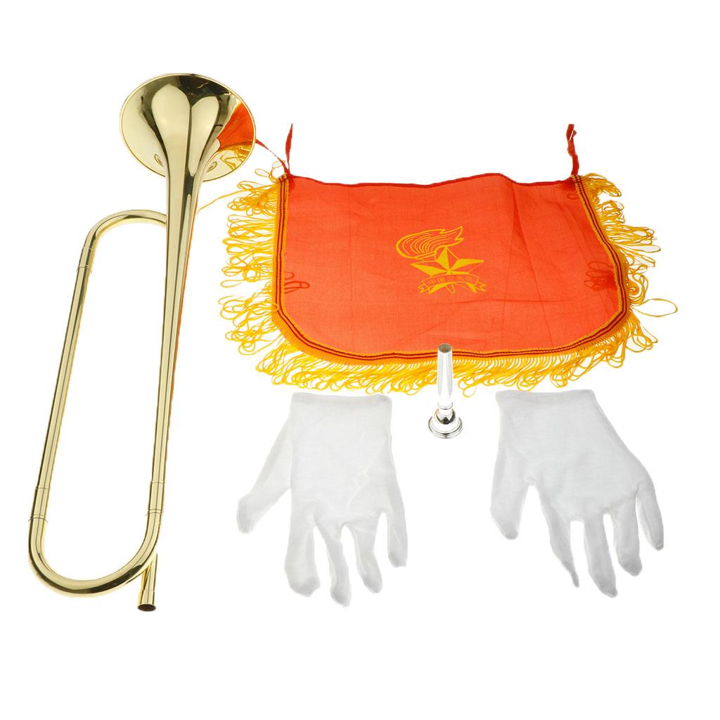 Детский золотой латунный тромб – обзор и цена Musical Instrument Long