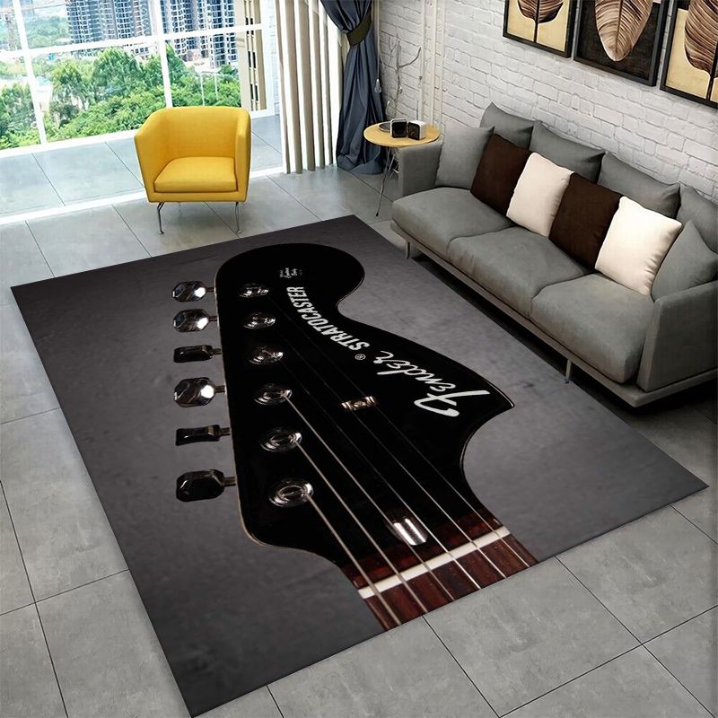 Ретро-коврик с логотипом гитар – обзор и цена Musical Instrument Logo